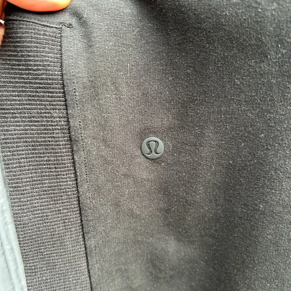 Lululemon Black Sleeveless French Terry Dress, size 8 - Picture 13 of 13